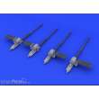 Eduard Accessories 624002 - 1:24 Typhoon guns for Airfix