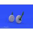 Eduard Accessories 648150 - 1:48 Fw 190 wheels late for Eduard