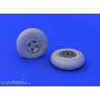 Eduard Accessories 648229 - Hurricane Mk.I wheels for Airfix in 1:48