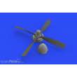 Eduard Accessories 648488 - P-51D Hamilton Standard uncuffed propeller f.Eduard in 1:48