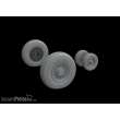 Eduard Accessories 648530 - F-14D wheels for AMK in 1:48