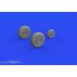 Eduard Accessories 648687 - Ar 234B wheels for HASEGAWA/HOBBY 2000 in 1:48