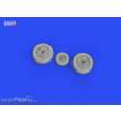 Eduard Accessories 648708 - F-16 wheels late for TAMIYA in 1:48