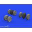 Eduard Accessories 648740 - 1:48 SR-71A wheels 1/48