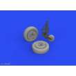 Eduard Accessories 648768 - 1:48 F4F-3 wheels late