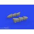 Eduard Accessories 648898 - 1:48 Hurricane Mk.I exhaust stacks PRINT 1/48 HOBBY BOSS