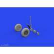 Eduard Accessories 648965 - 1:48 TBF/TBM wheels w/pattern 1/48 ACADEMY