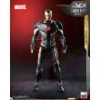 ThreeZero 3Z05800W0 - Infinity Saga DLX Actionfigur 1/12 Iron Man Mark 50 (Black X Gold) 17 cm