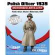 Mirage Hobby 135001 - Polish Officer 1939 Motorised Artillery White Metal in 1:35