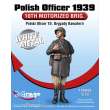 Mirage Hobby 135002 - Polish Officer 193910th Motorised Brig. White Metal in 1:35