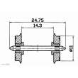 Roco 40199 - DC-NEM-Normradsatz