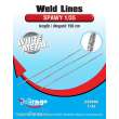 Mirage Hobby 235002 - Weld Lines sc.1/35 Length:150cm(WhiteMet in 1:35