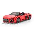 Jamara 402835 - Audi R8 Spyder, 1:14, rot