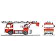 Loewe 4040 - Magirus Deutz Zeta 90 M 5 - DL 18, FACELIFT: Fw Heilsbronn / HO