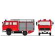 Loewe 4070 - MERCEDES BENZ 917 (LN2) - LF 8/6 - Neutral Feuerrot