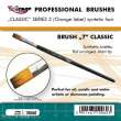 Mirage Hobby 100060 - MIRAGE BRUSH FLAT HIGH QUALITY CLASSIC SERIES 2 size 7