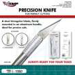 Mirage Hobby 100067 - MIRAGE Precision Knife + 5 blades (SILVER)