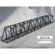 Hack Brücken 41100 - Lange Kastenbrücke 25cm, grau - Typ KZ25