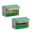 Bachmann 42-549 - Market Stalls (x2)