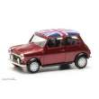 Herpa 431149 - Mini Mayfair Rechtslenker mit 2 Zusatzscheinwerfern und zweiteiligem Grill, nightfire red metallic