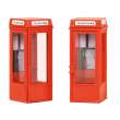 Bachmann 44-0503 - K8 Phone Boxes (x2)