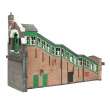 Bachmann 44-119A - Great Central High Level Station Entrance Green and Cream