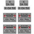 Weinert 4448 - Baum Beschriftungssatz