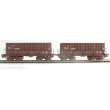 B-Models 45-244 - Ertswagens - NMBS bruin , set A