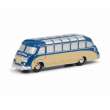 Schuco 450153700 - Pic.Setra S8 Bus, beige-blau