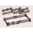 Bachmann 45984 - Rustic Fence (12 pieces)