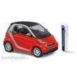 Busch 46226 - Smart Fortwo Coupe Electric drive Rot