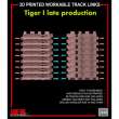 Rye Field Model 2030 - 3D printed Workable track links for Tiger I late