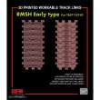 Rye Field Model 2057 - Workable Track Links RMSH Early Type for T-55/72/62