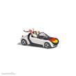 Busch 49308 - Smart Roadster Fußball Fieber 2024