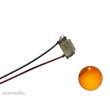 Schönwitz 50219 - LED SMD 0603 mit Kupferlackdraht orange