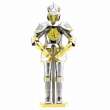 Metal Earth 502422 - Metal Earth: European (Knight) Armor (Silver & Gold)