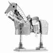 Metal Earth 502423 - Metal Earth: Horse Armor (Silver)