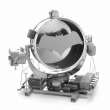 Metal Earth 502762 - Metal Earth: Batman vs Superman Bat Signal