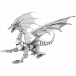 Metal Earth 502820 - Metal Earth: Iconx Silberdrachen