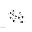 Schönwitz 51257 - 10 Stück Micro Stecker 2 polig Stiftleiste Steckverbinder RM 2.54