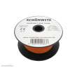 Schönwitz 51363 - 100 Meter Draht Kupferschaltdraht Schaltdraht 0,5mm 1-adrig orange