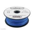 Schönwitz 51498 - 50 Meter Miniaturkabel Litze LIY 0,50mm² blau