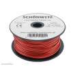 Schönwitz 51505 - 50 Meter Miniaturkabel Litze LIY 0,50mm² rot