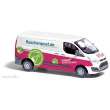 Busch 52437 - Ford Transit Custom Flachdach Kastenwagen, Flaschenpost