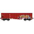 Albert Modell 533007 - Güterwagen Eaos - H-RCH with graffiti - red - Ep.VI