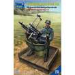 Riich Models RV35047 - WWII German Zwillingssockel 36 Anti-Aircraft MG Mount w.Solider(include PE&Decal in 1:35