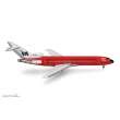 Herpa 537551 - Braniff International Boeing 727-200 - Solid Red - N401BN