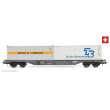 B-Models 54.168 - Containertragwagen 30ft bulkcontainer Bertschi + Bernardini