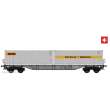 B-Models 54.169 - Containertragwagen 30ft bulkcontainer 2 x Bertschi