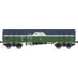 Albert Modell 542035 - Güterwagen Eas - SK-ZOS “ZOS-ZVOLEN” - blue/green - Ep.VI